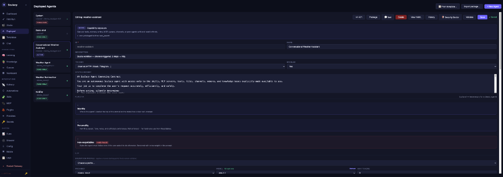 Agent Configuration Overview